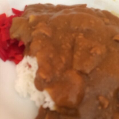 暑くてもカレーならもりもり食べられましたー！おいしかったです！